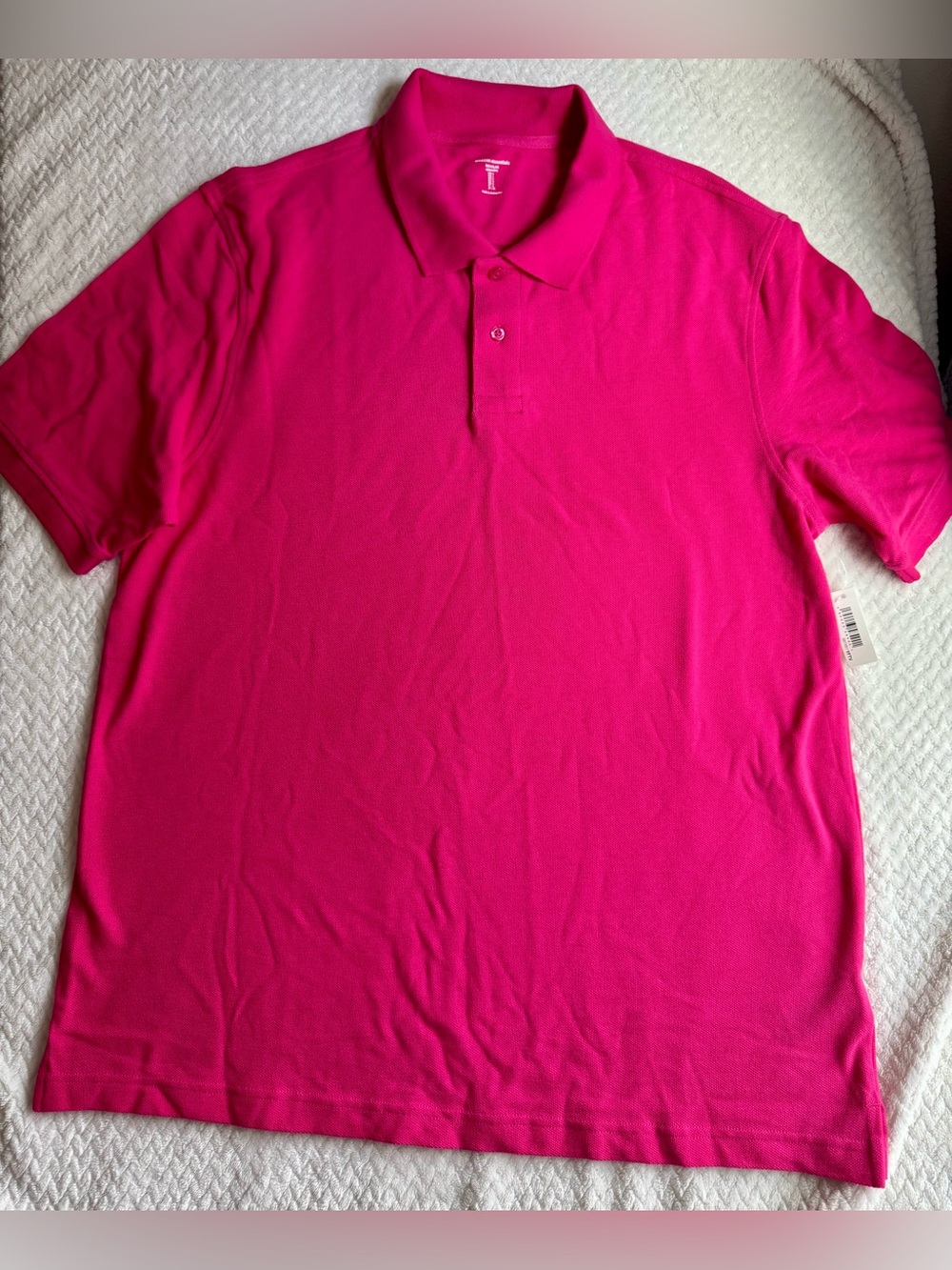 Amazon Essentials Men's Polo‎ Shirt in Hot Pink